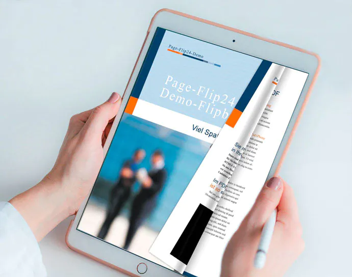 PDF zum Blättern iPad